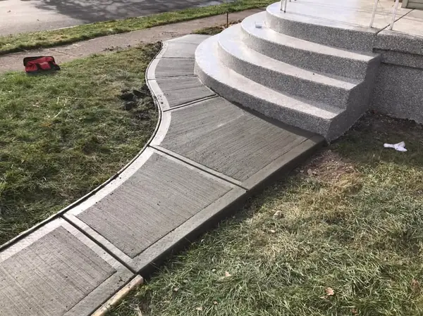 Hardscaping project by Apex Landscaping